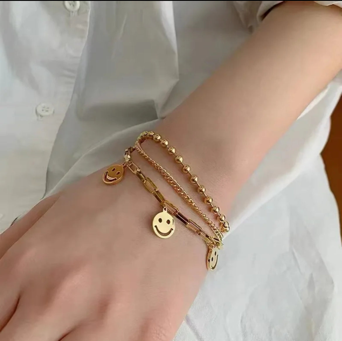 Smiley Armband