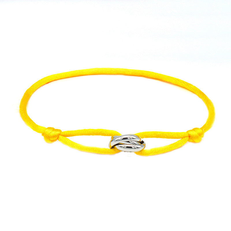 Ring Armband Zilver