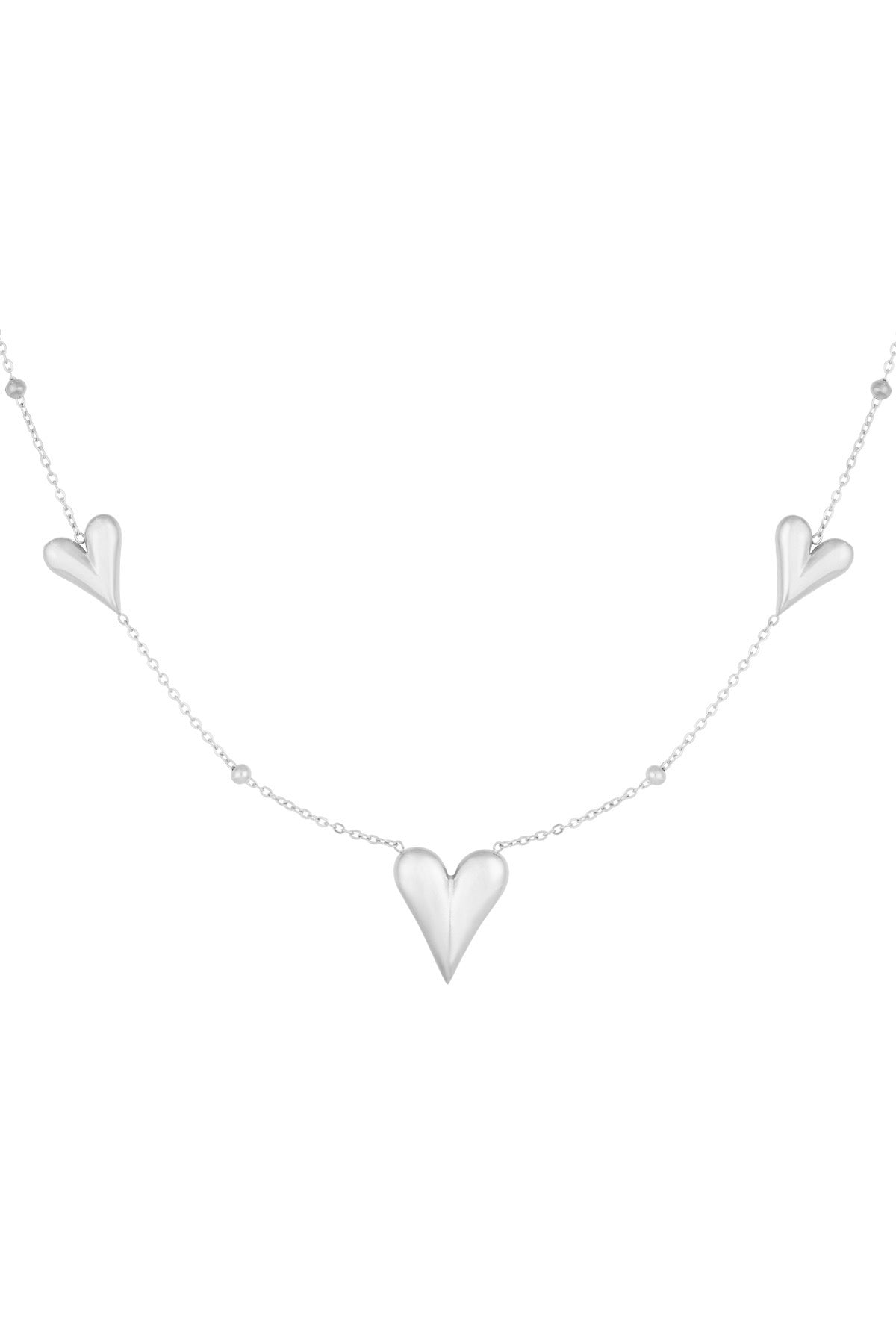 3 harten ketting