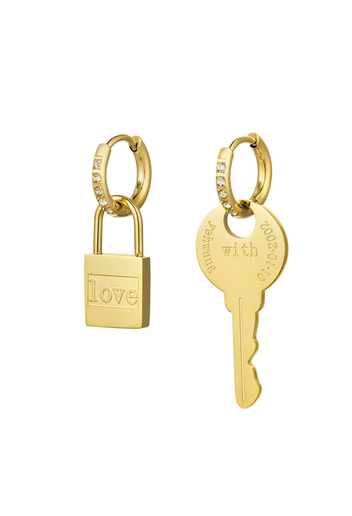 Love In paris Oorbellen