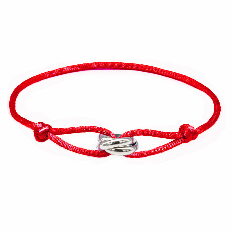 Ring Armband Zilver