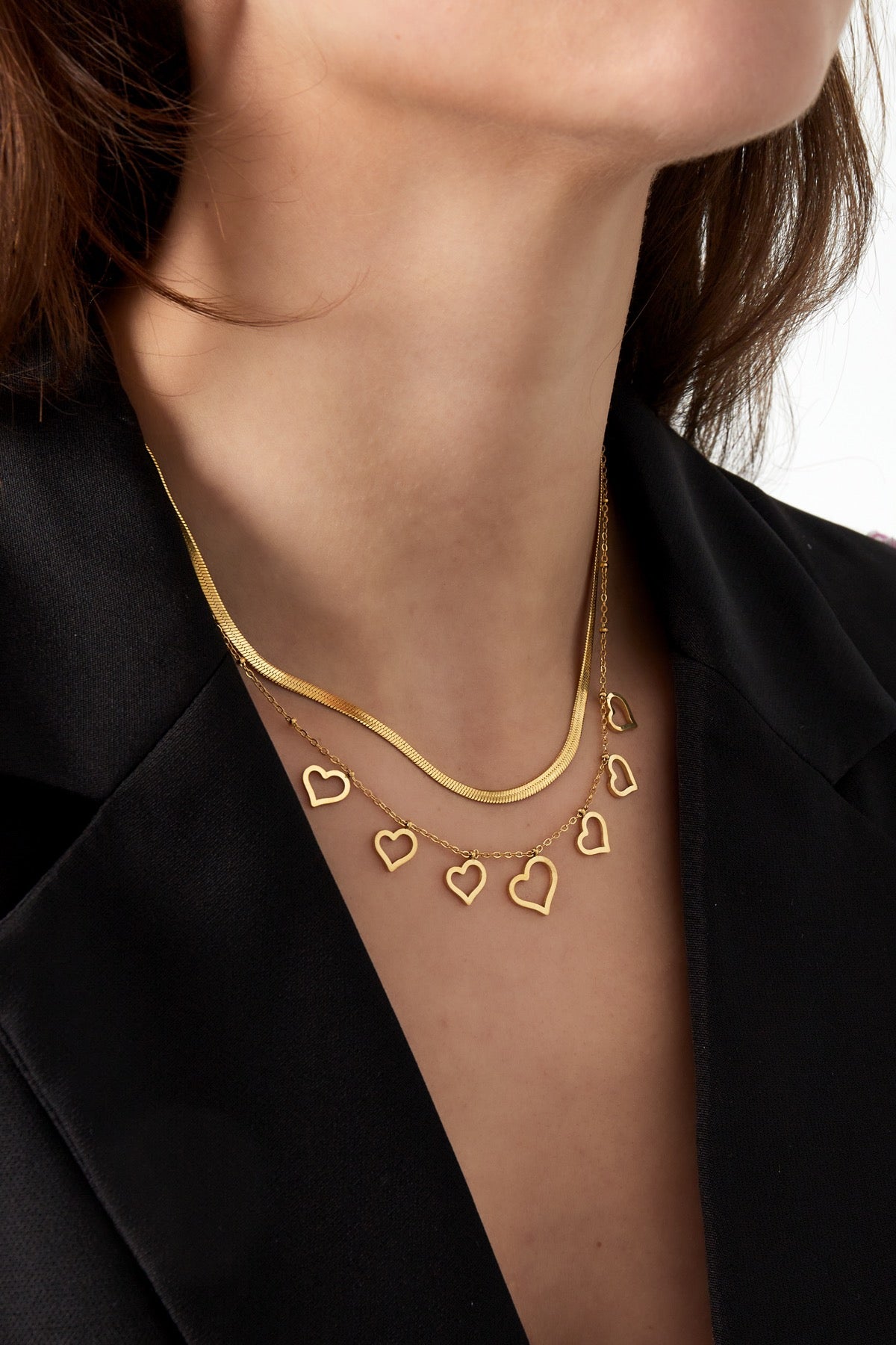 Cunky heart ketting