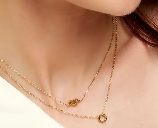 Knopen ketting