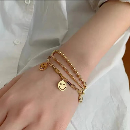 Smiley Armband